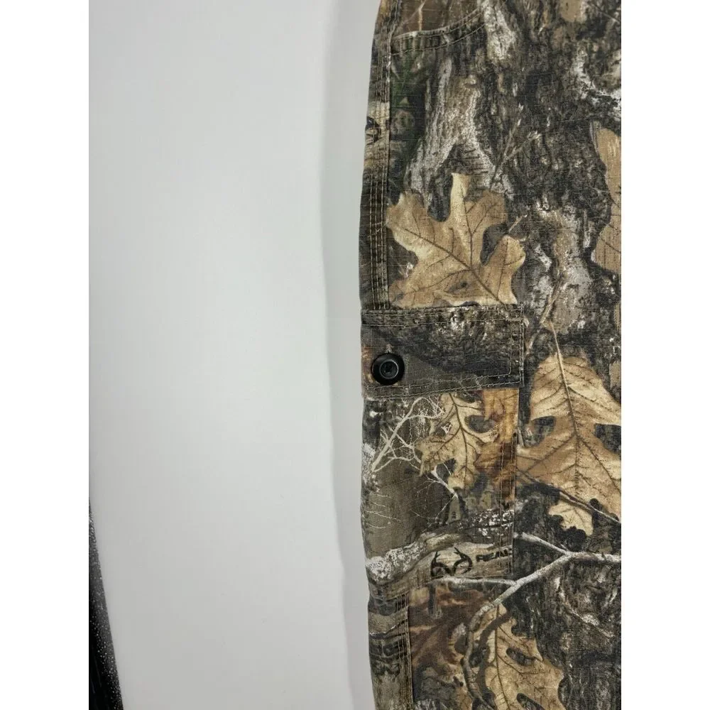 Shield Series S6 Realtree Camo Camouflage Cargo Chino Pants Mens Size 34x30‎